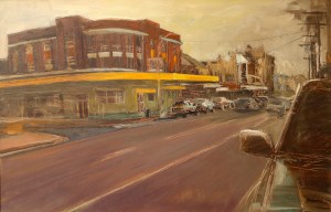 The Metropolitan 2015 Oil on Hardboard 51 X 78 cm