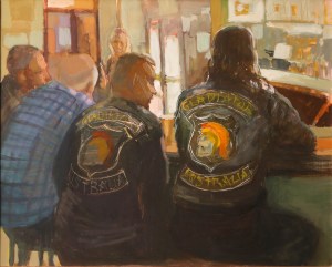 The Conference Guache on Hardboard 650 X 520