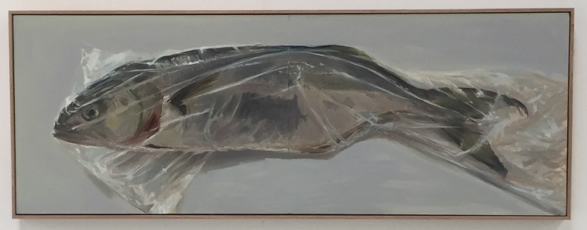 Dino Consalvo_In the bag 2018_oil on plywood panel framed_